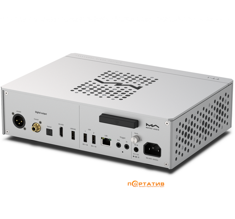 Сетевой проигрыватель Matrix Audio TT-1 Silver