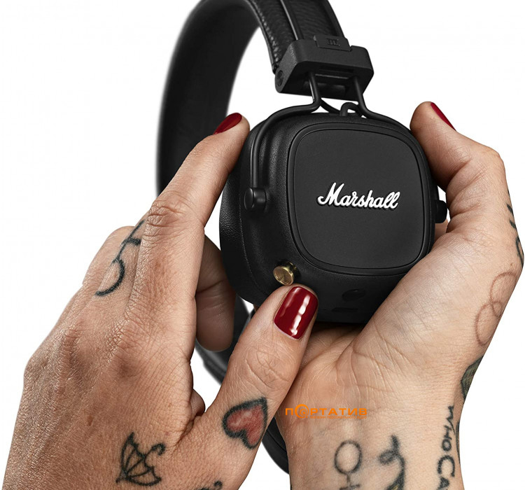 Marshall Major IV Bluetooth Black