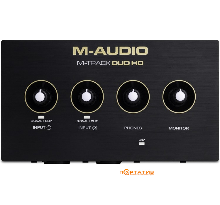 Аудіоінтерфейс M-AUDIO M-Track Duo HD