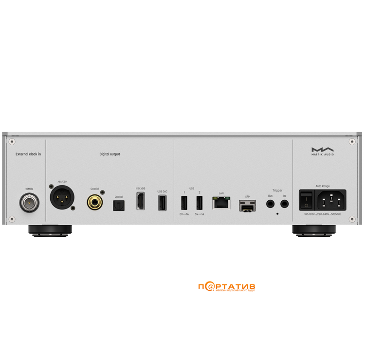 Сетевой проигрыватель Matrix Audio NT-1 Silver
