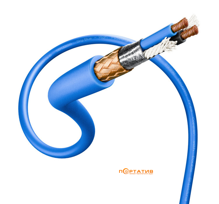 Melodika Sky Blue Cable 2x XLR - 2x XLR lenght 1,5m (SB2X15)