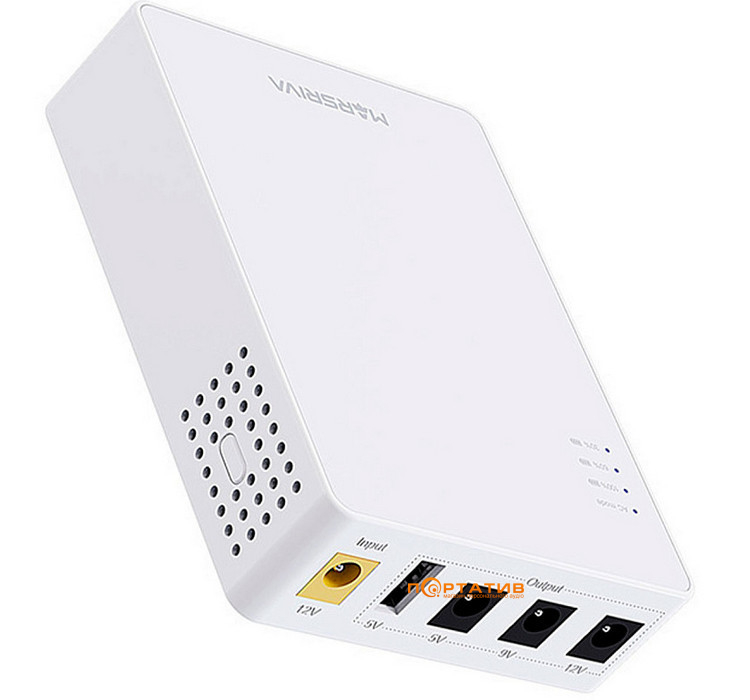 ИБП для роутеров Marsriva KP3 UPS 3xDC+USB OUT 5V/9V/12V 18W 10000Ah 37Wh (KP3_MARSRIVA)