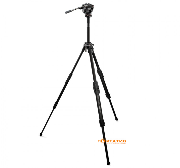 Фотоштатив Manfrotto ONE Alu Tripod with 500X Fluid
Head (MKONEA-500X)
