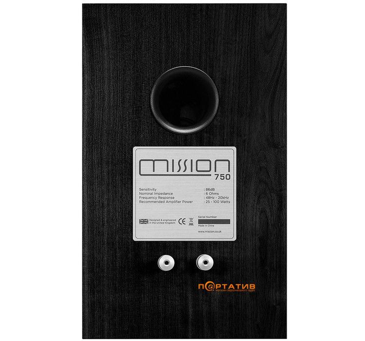 Акустика Mission 750 Black Oak