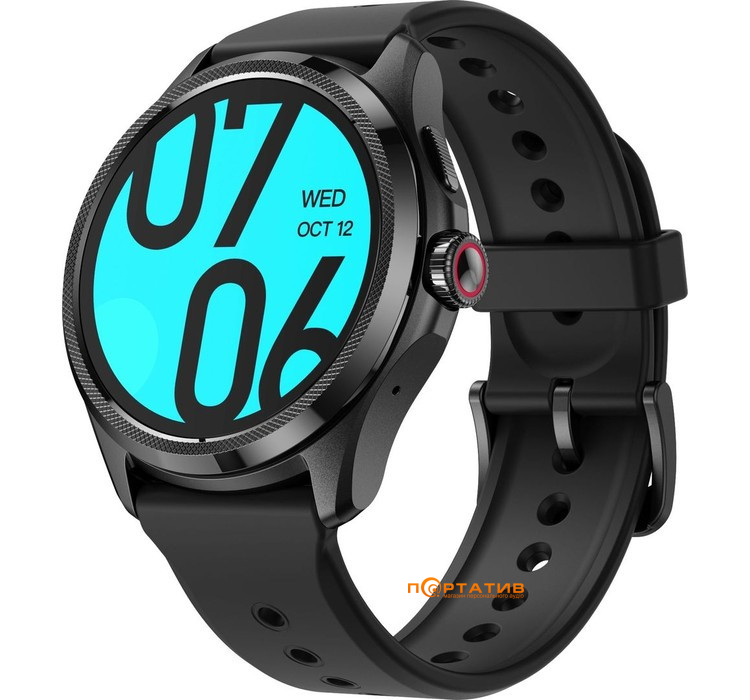 Смарт-часы Mobvoi TicWatch Pro 5 GPS (WH12088) Obsidian Black (P3170000400A)