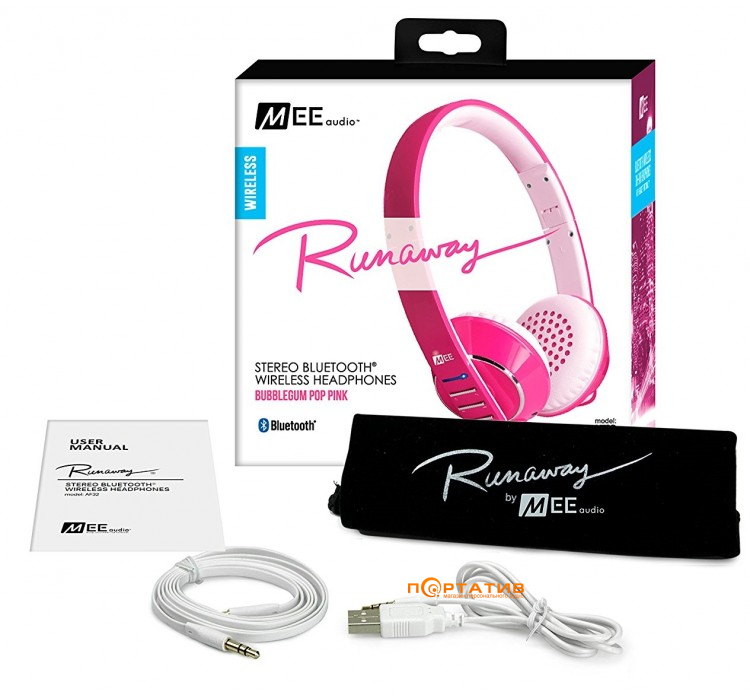 MEE audio Air-Fi Runaway AF32 Pink