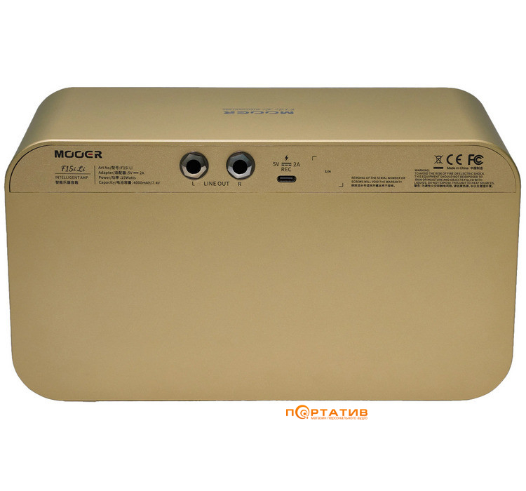 Комбопідсилювач Mooer F15i LI Imperial Gold