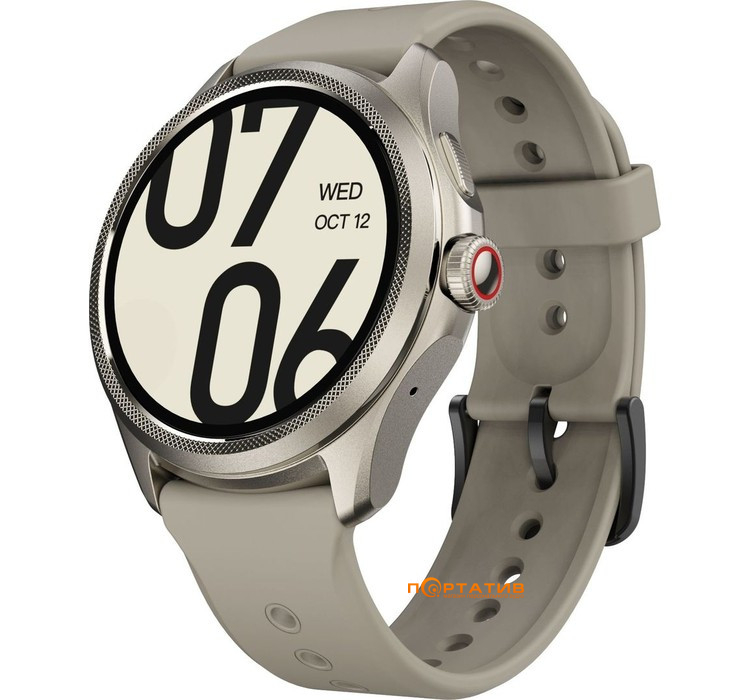 Смарт-годинник Mobvoi TicWatch Pro 5 GPS (WH12088) Sandstone (P3170001200A)