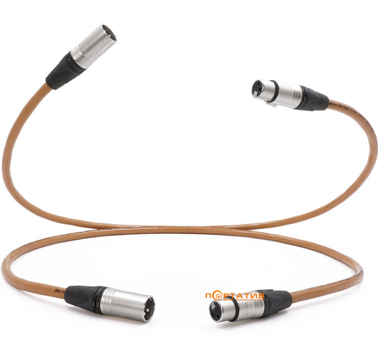 Melodika Brown Sugar Interconnect cable 2x XLR - 2x XLR lenght 1,5m (BS2X15)