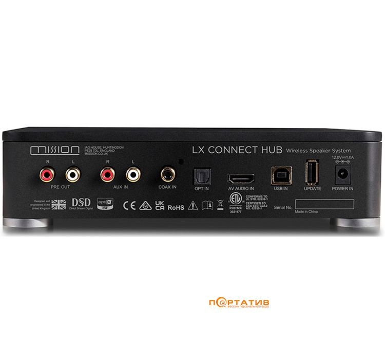 Акустика Mission LX Connect Lux Black