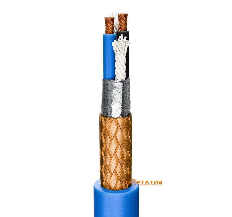 Melodika Sky Blue Cable 2xRCA - 2x RCA lenght 1,5m (SB2R15)