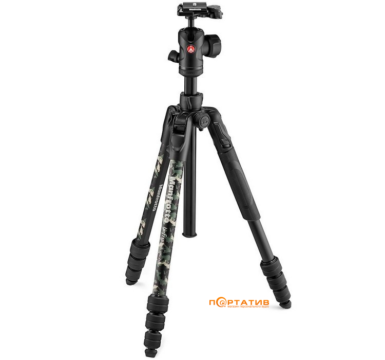 Штатив Manfrotto Befree Advanced Camo Aluminium Tripod Kit (MKBFRTA4CAM3-BH)