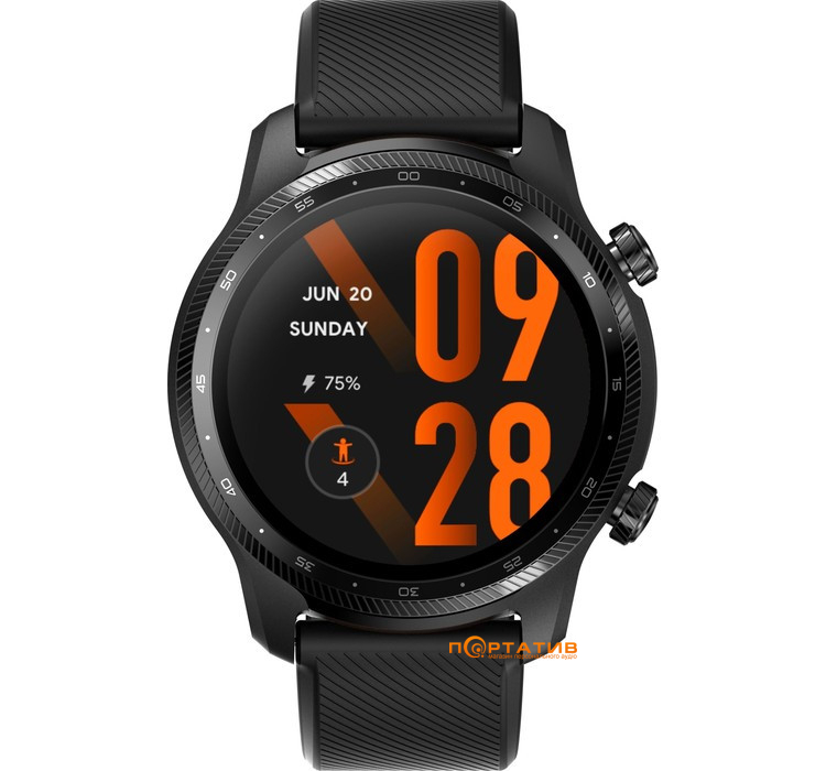 Смарт-часы Mobvoi TicWatch Pro 3 Ultra GPS (WH12018) Shadow Black (P1034001600A