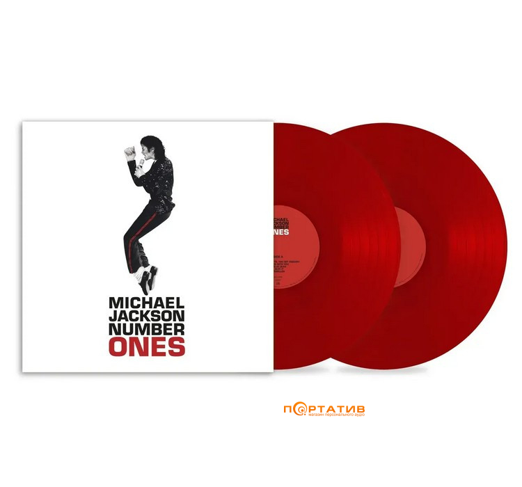 Виниловая пластинка Michael Jackson - Number Ones (Red Vinyl) [2LP]