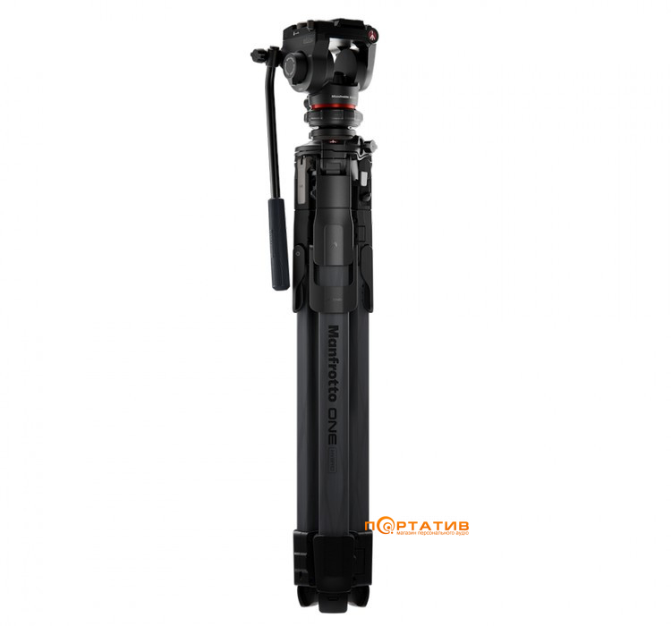 Фотоштатив Manfrotto ONE Carbon Tripod with 500X Fluid
Head (MKONEC-500X)