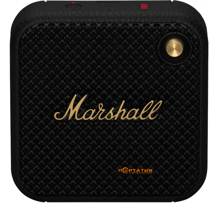 Marshall Portable Speaker Willen Black and Brass