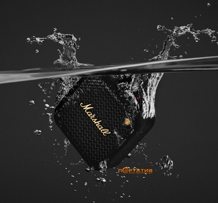 Акустика Marshall Portable Speaker Willen II Black and Brass (1006714)