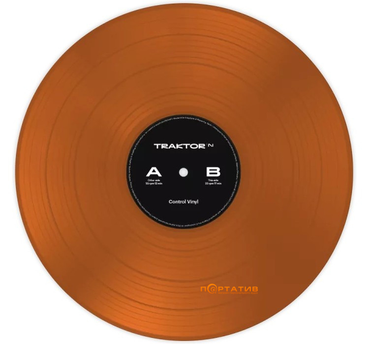 Вініловий диск Native Instruments Traktor Control Vinyl Orange Transparent