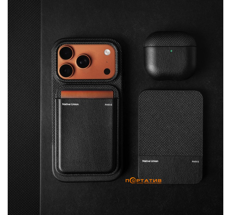 Чехол Native Union (RE) Classic Case Black for iPhone 17 Pro Max (RECLA-BLK-NP25PM