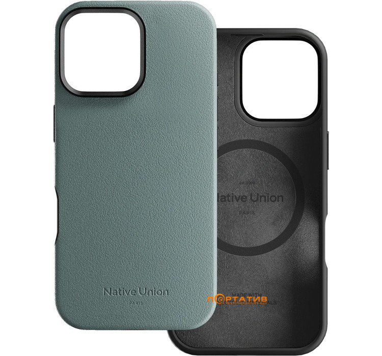 Чехол Native Union Active Case Slate Green for iPhone 16 Pro Max (ACTCSE-GRN-NP24PM)