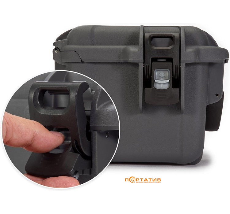 Водонепроникний пластиковий кейс Nanuk Case 908 with Foam Graphite