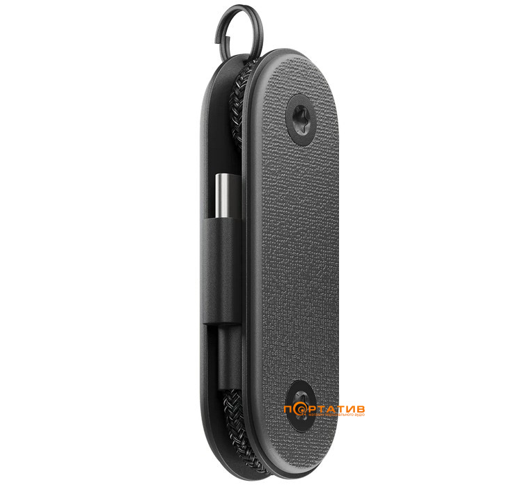 Кабель Native Union Pocket Cable USB-C to USB-C Black (POCK-C-BLK-NP)