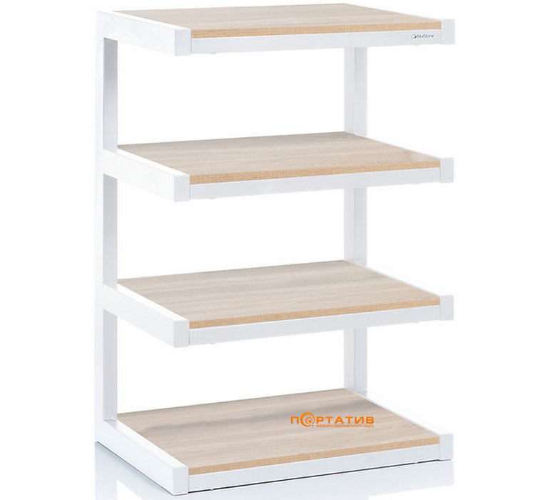 Стойка Norstone Esse Hi-Fi White/Oak