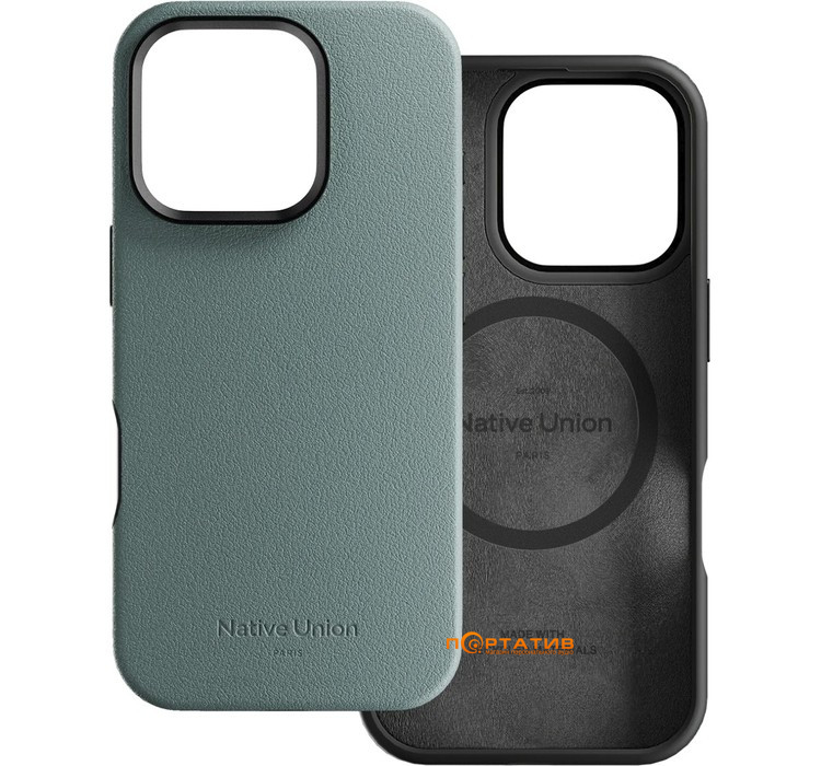 Чохол Native Union Active Case Slate Green for iPhone 16 Pro (ACTCSE-GRN-NP24P)