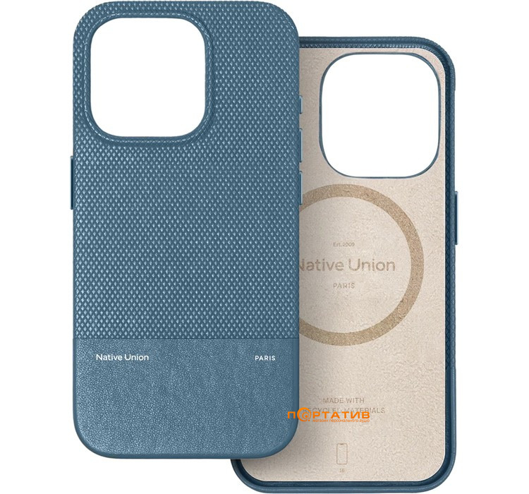 Чохол Native Union (RE) Classic Case Navy for iPhone 16 Pro (RECLA-NAV-NP24P)