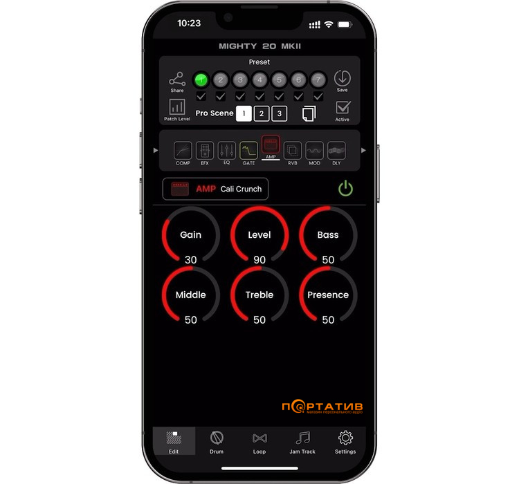 Комбопідсилювач NUX Mighty 20 MKII