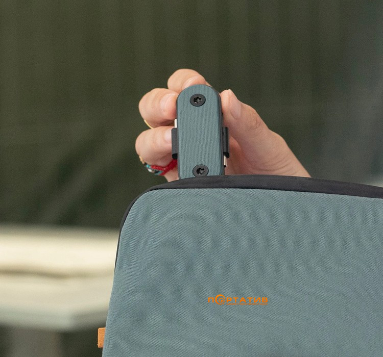 Кабель Native Union Pocket Cable USB-C to USB-C Slate Green (POCK-C-GRN-NP)