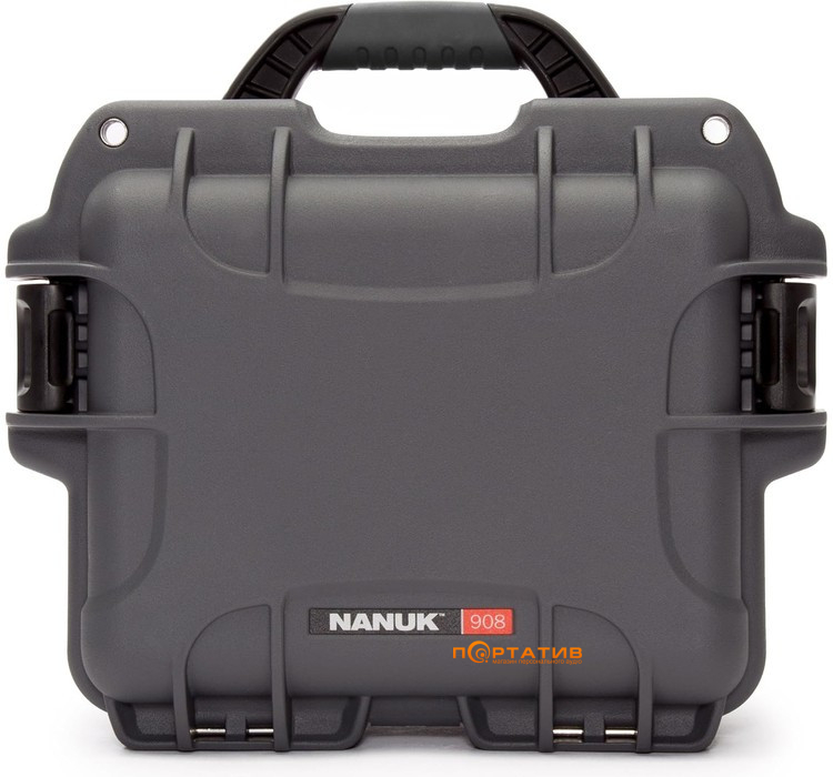 Водонепроникний пластиковий кейс Nanuk Case 908 with Foam Graphite