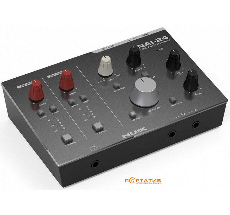 Аудиоинтерфейс NUX NAI-24