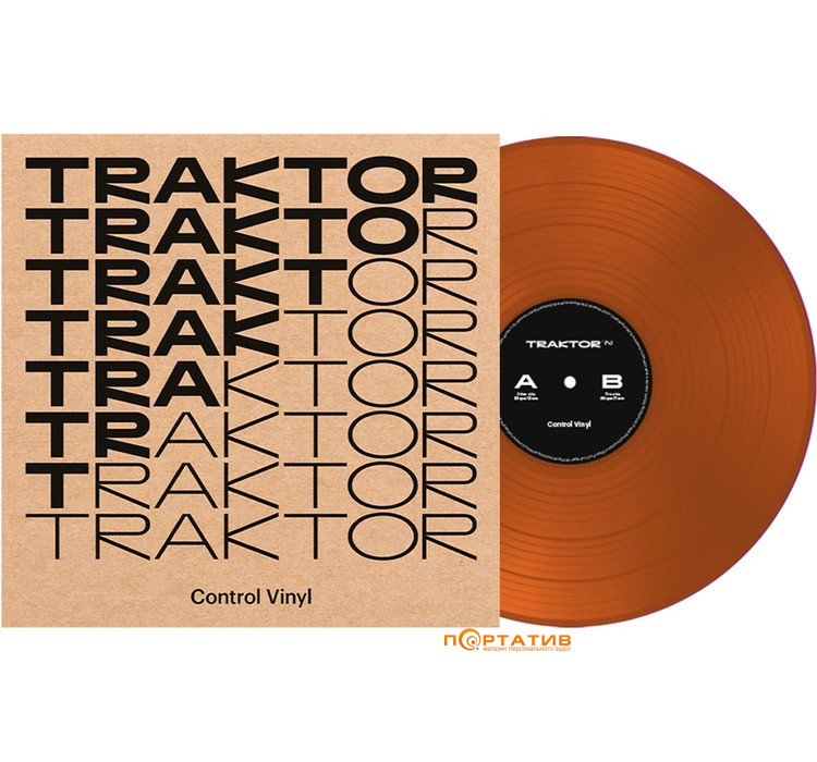 Вініловий диск Native Instruments Traktor Control Vinyl Orange Transparent