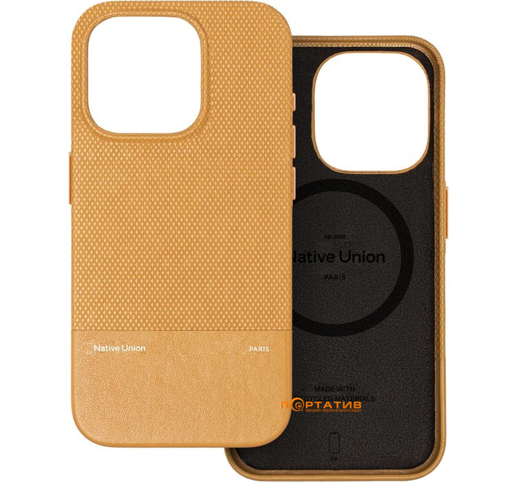 Чохол Native Union (RE) Classic Case Kraft for iPhone 16 Pro (RECLA-KFT-NP24P)