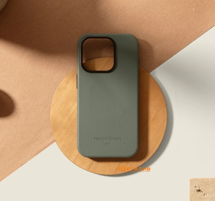 Чохол Native Union Active Case Slate Green for iPhone 16 Pro (ACTCSE-GRN-NP24P)