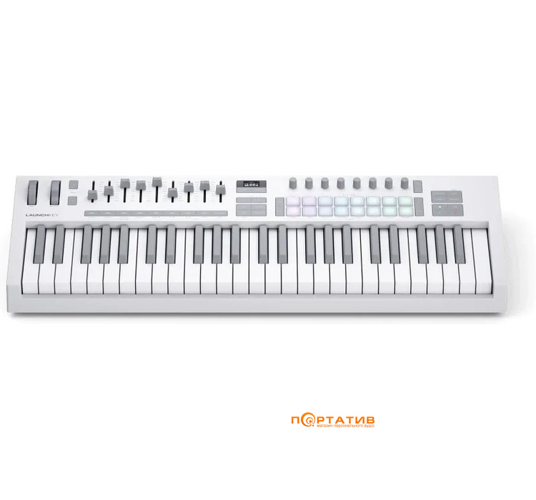 MIDI-клавиатура Novation Launchkey 49 MK4 White Edition