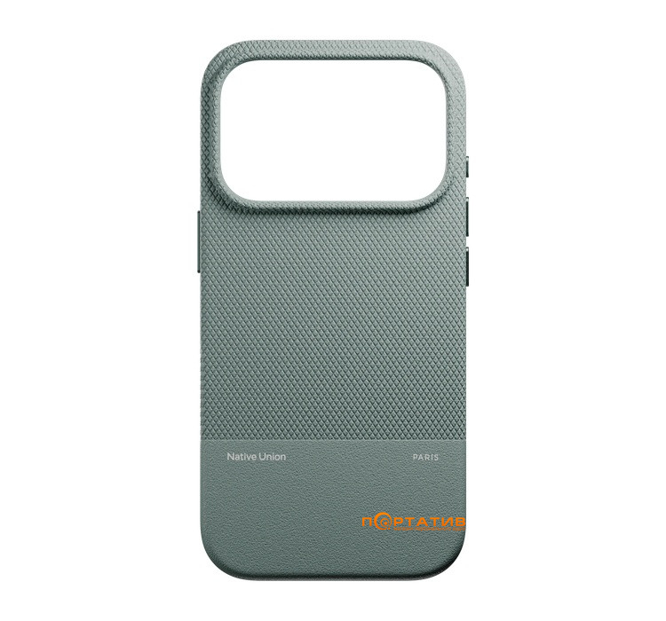 Чехол Native Union (RE) Classic Case Slate Green for iPhone 17 Pro (RECLA-GRN-NP25P)