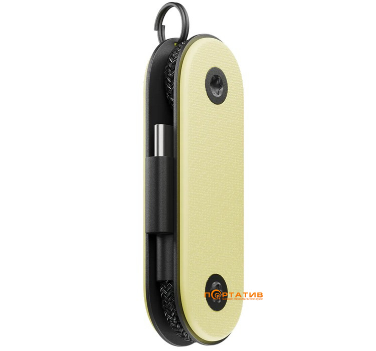 Кабель Native Union Pocket Cable USB-C to USB-C Lemon (POCK-C-LMO-NP)