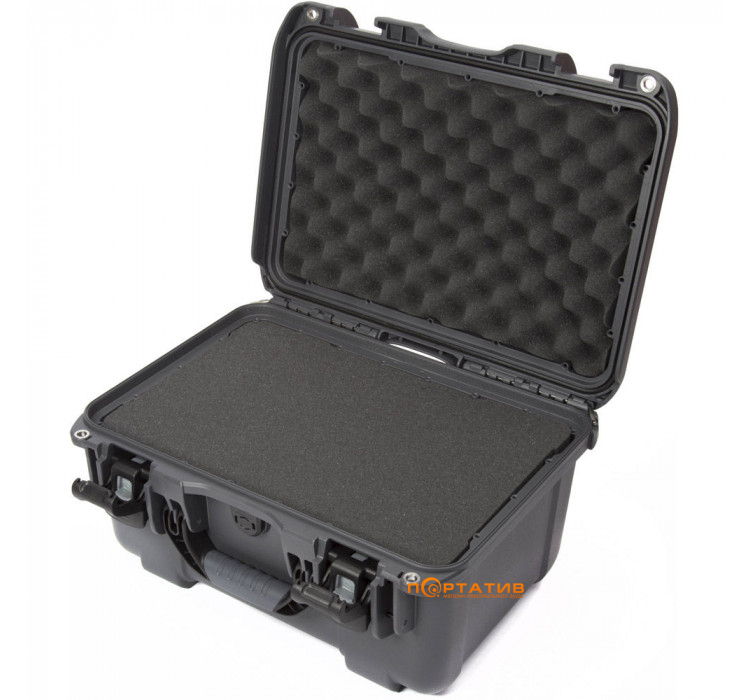 Водонепроницаемый пластиковый кейс с пеной Nanuk Case 918 With Foam Graphite (918-1007)