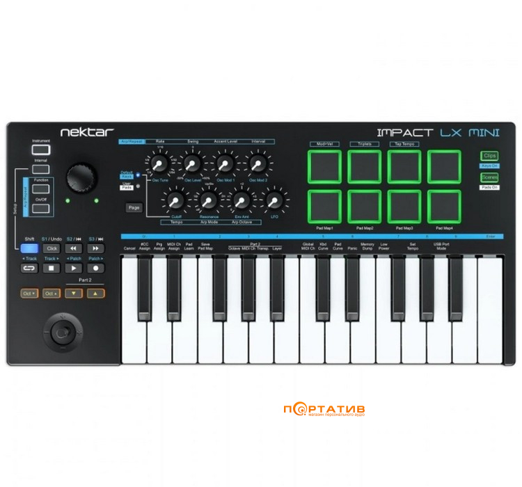MIDI-клавиатура Nektar Impact LX Mini