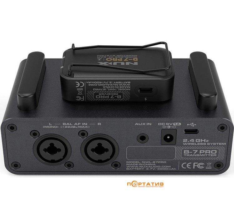 Радиосистема NUX B-7Pro (plus Fixture Clamp)