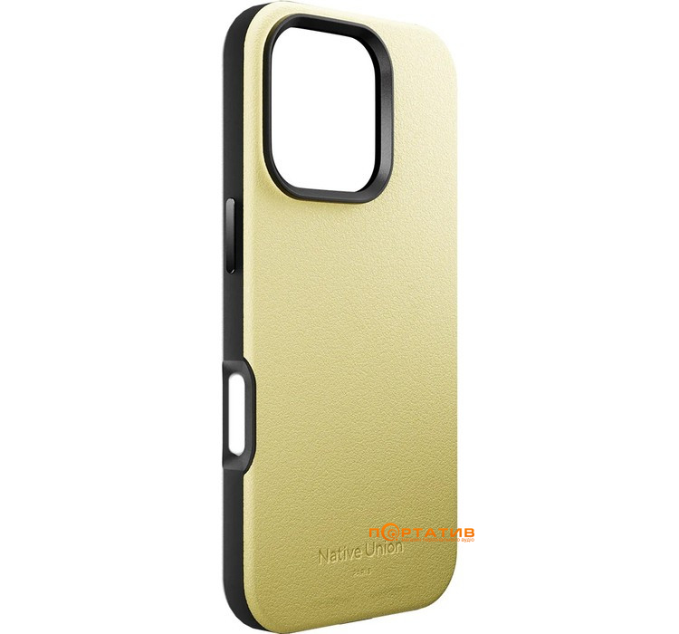 Чехол Native Union Active Case Lemon for iPhone 16 Pro Max (ACTCSE-LMO-NP24PM)
