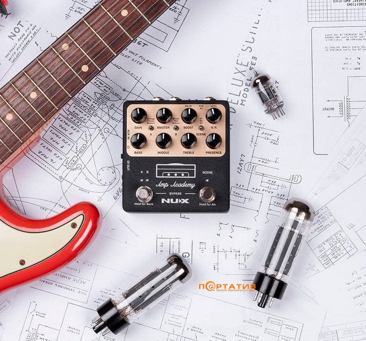 Педаль ефектів NUX Amp Academy (NGS-6)
