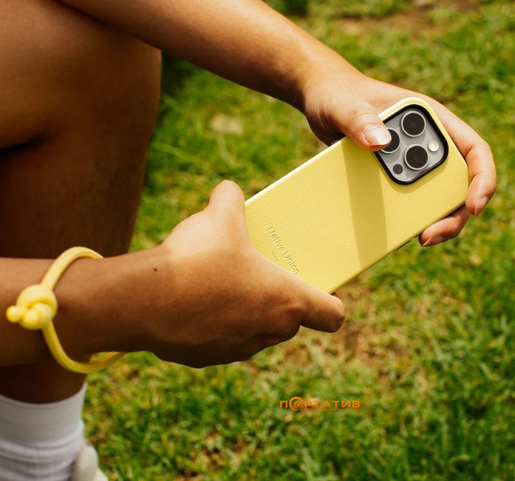 Чехол Native Union Active Case Lemon for iPhone 16 Pro Max (ACTCSE-LMO-NP24PM)