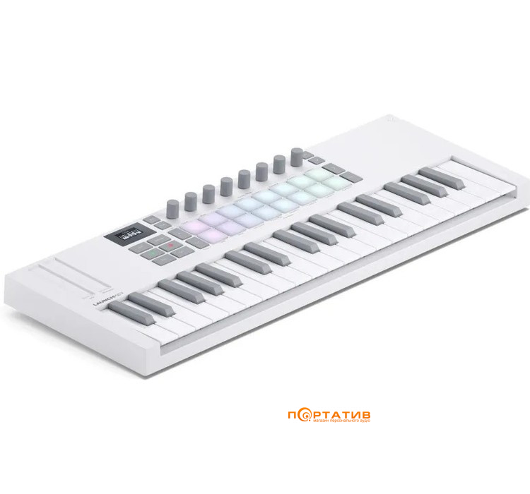 MIDI-клавиатура Novation LaunchKey Mini 37 MK4 White Edition