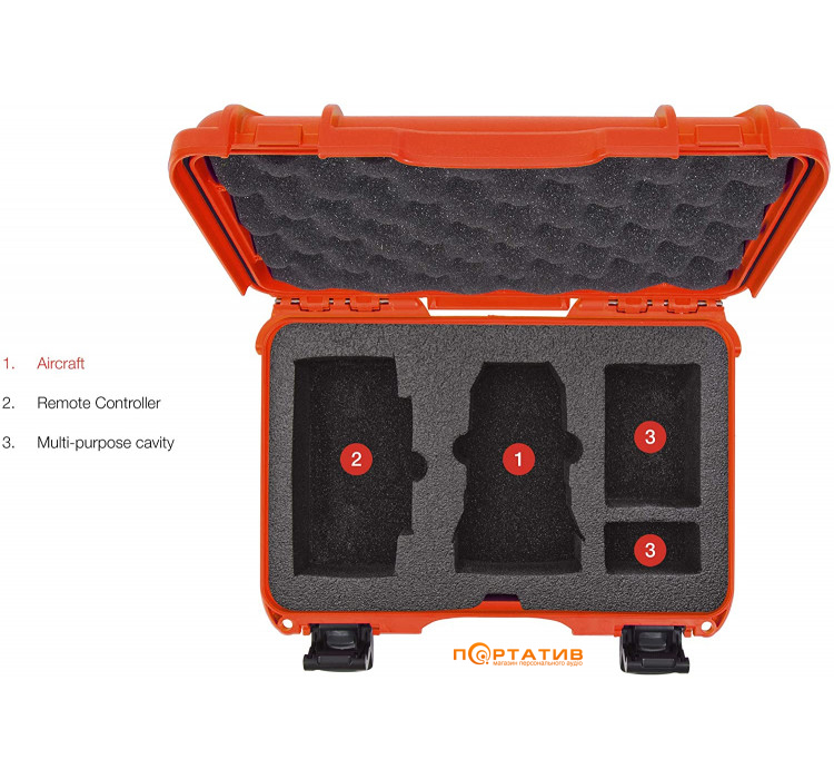 Nanuk Case 909 For DJI Mavic Air Orange (909-MAVIA3)