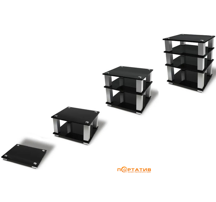 Стойка Norstone Square Hi-Fi Black