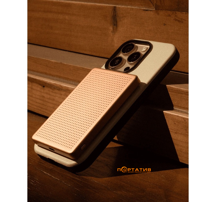 Зовнішній акумулятор Native Union Active Magnetic 5 000mAh Apricot Crush (ACTPB-5KMS-APR)