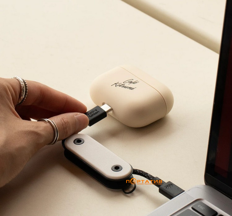 Кабель Native Union Pocket Cable USB-C to USB-C Sandstone (POCK-C-SAN-NP)